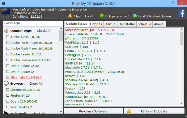 Patch My PC [DotNET Program Updater] - The Portable Freeware.